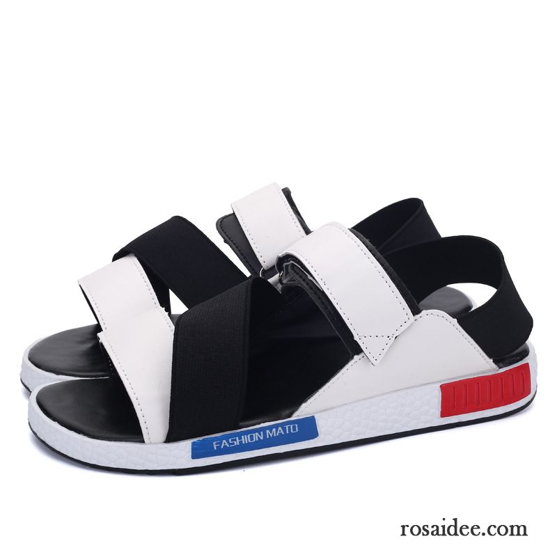 Sandalen Zum Binden Rutschsicher Sandalen Hohl Sommer Mode Neue Schuhe Herren Trend Casual