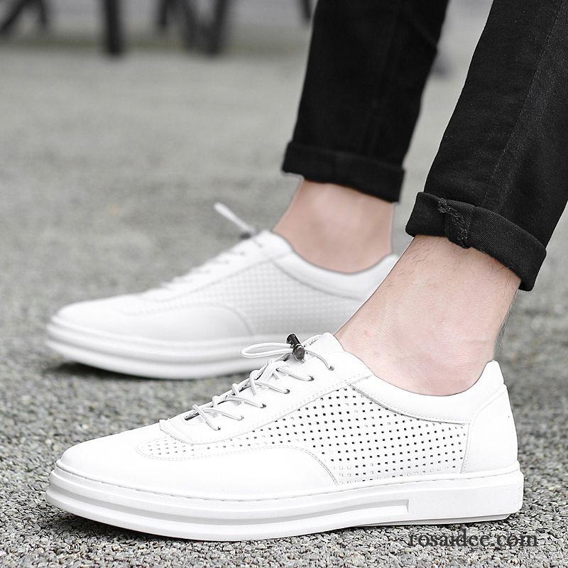 Schicke Sneaker Herren Skaterschuhe Faul Herren Sommer Neue Weiß Atmungsaktiv Schüler Halbschuhe Casual Kaufen