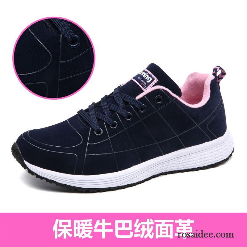 Schnürschuhe Damen Grau Licht Casual Sportschuhe Atmungsaktiv Schüler Schnürung Allgleiches Damen Laufschuhe Flache Herbst Fliegende Weberei Kaufen