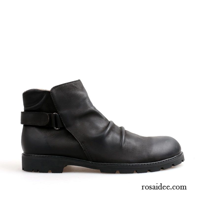 Schuhe Boots Herren Stiefel Cargohose Schuhe Thermische Plus Samt Martin Stiehlt Herren Hohe Erhöht Allgleiches Lederschue