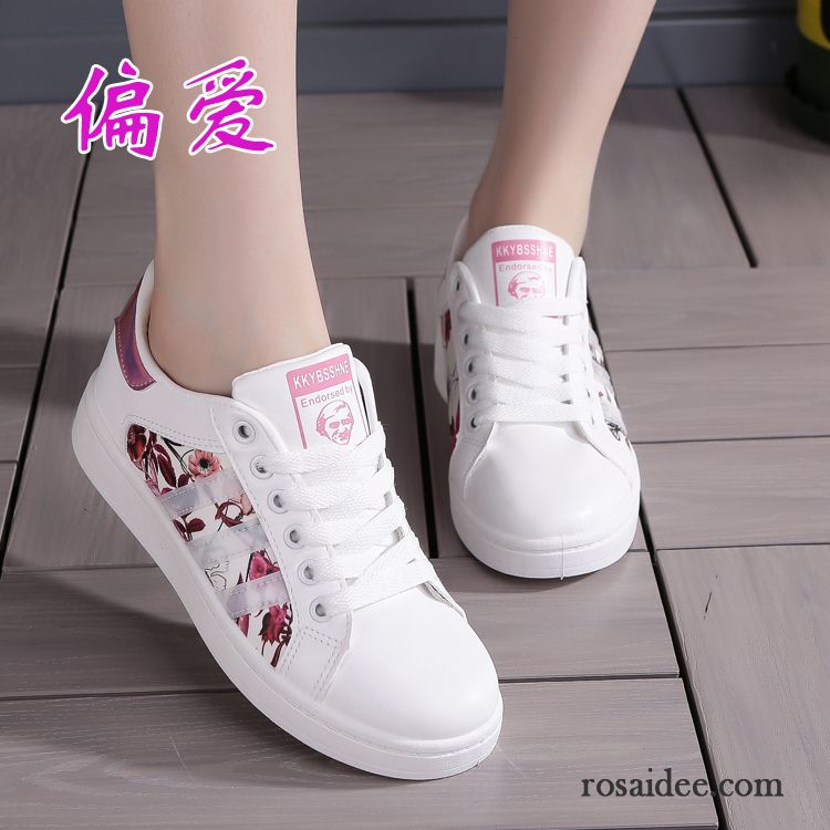 Schuhe Damen Sommer Schüler Winter Trend Flache Skaterschuhe Feder Casual Weiß Allgleiches Neue Damen Kaufen