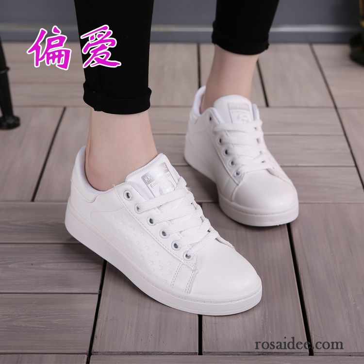 Schuhe Damen Sommer Schüler Winter Trend Flache Skaterschuhe Feder Casual Weiß Allgleiches Neue Damen Kaufen