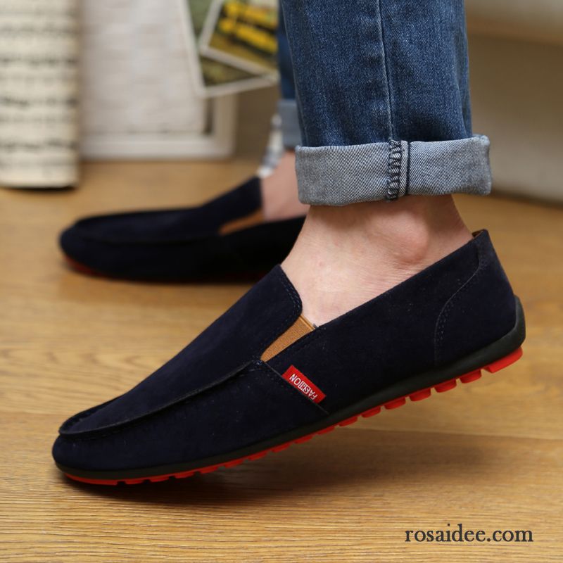 Schuhe Wechselfußbett Herren Faul Tuch Schuhe Herbst Casual Herren Segeltuch Trend Atmungsaktiv Kaufen