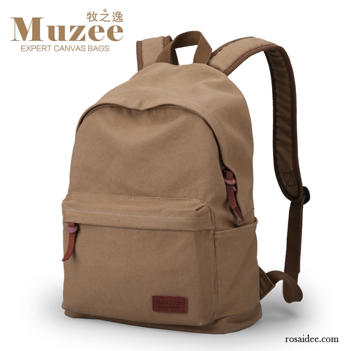 Schwarzer Herren Herren Schulranzen Reise Rucksäck Schüler Segeltuch Trend Mode Laptoptasche Freizeit Günstig