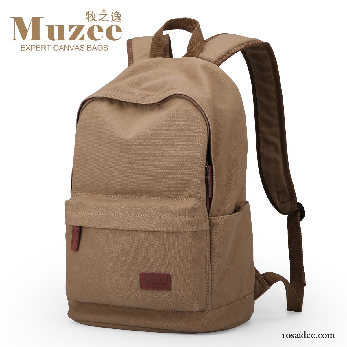 Schwarzer Herren Herren Schulranzen Reise Rucksäck Schüler Segeltuch Trend Mode Laptoptasche Freizeit Günstig