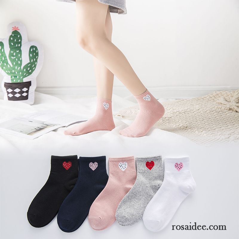 Socken Damen Baumwollsocken Mid Sport Lange Socke Dünne