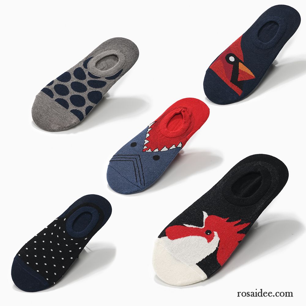 Socken Herren Unsichtbar Sommer Trend Knöchelsocken Dünne Swag Gelb Hell