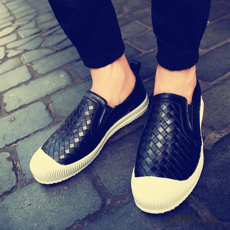 Sommer Halbschuhe Herren Lederschue Herbst Herren Halbschuhe Faul Baumwolle Schuhe Gefrostet Casual Trend Sale