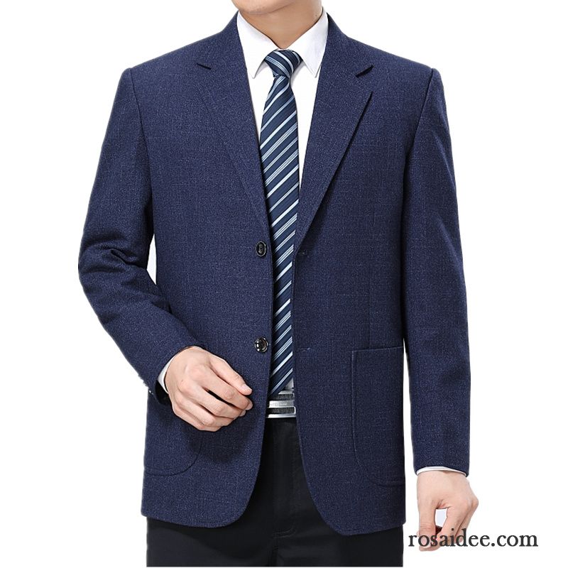 Sommeranzüge Männer Neu Grau Blazer Mantel Kostüm Überzieher Herren Blau Herbst Freizeit Anzüg Sale