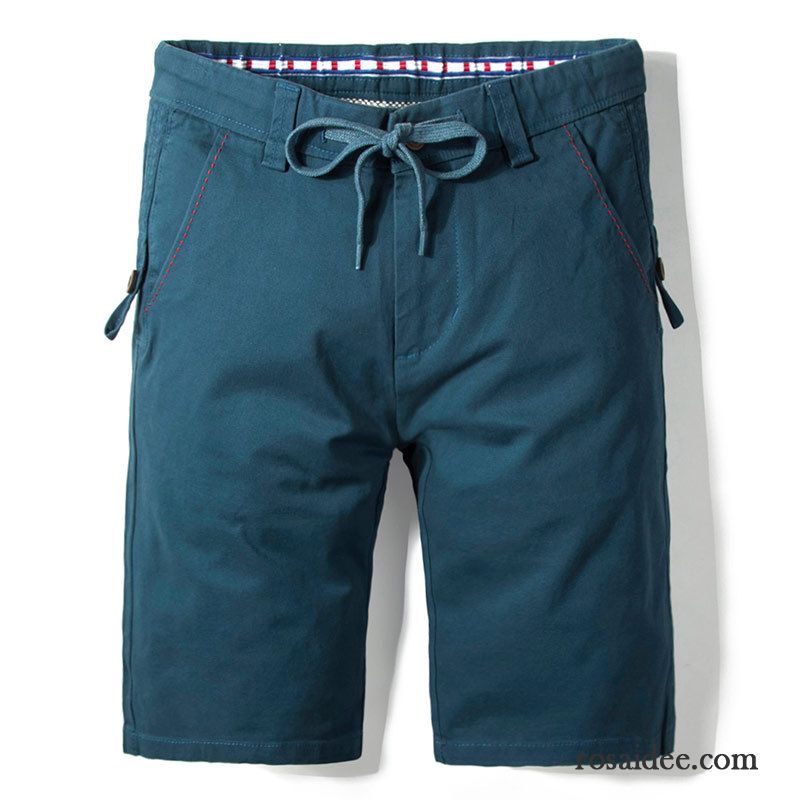 Sommerhosen Herren Kurz Kurze Hose Freizeit Herren Sommer Neu Baumwolle Schlank Rein Verkaufen