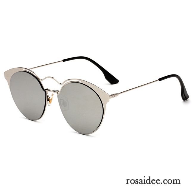 Sonnenbrille Damen Dekoration Leder Bunt Rundes Gesicht Mini Mädchen Rosa Grau Gold