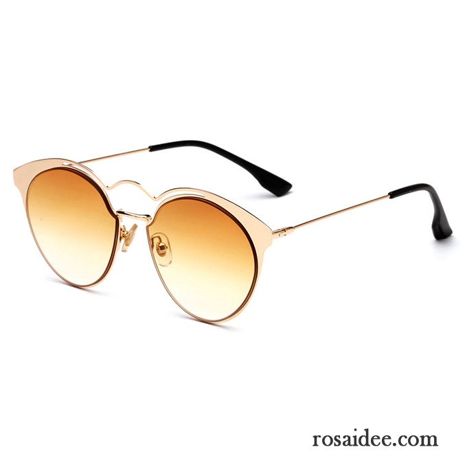 Sonnenbrille Damen Dekoration Leder Bunt Rundes Gesicht Mini Mädchen Rosa Grau Gold