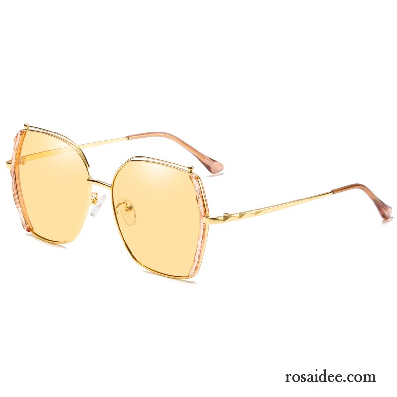 Sonnenbrille Damen Nachtsicht 2018 Mesh Fahren Trend Herren Grau Gold Rot