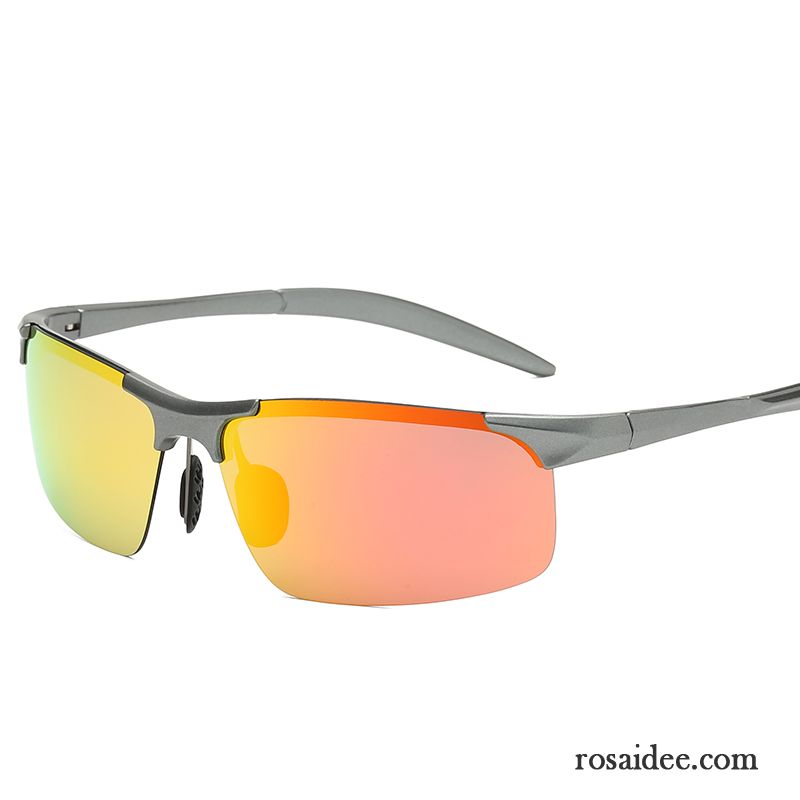 Sonnenbrille Herren Polarisator Reiten Fahren Sonnenbrillen Blau Purpur Lila