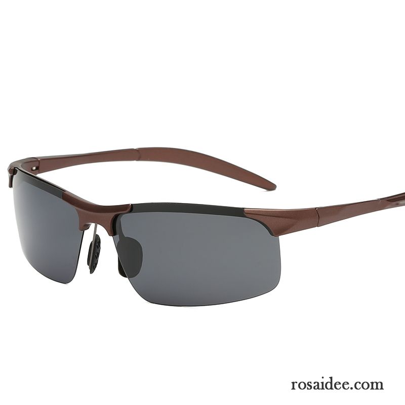 Sonnenbrille Herren Polarisator Reiten Fahren Sonnenbrillen Blau Purpur Lila