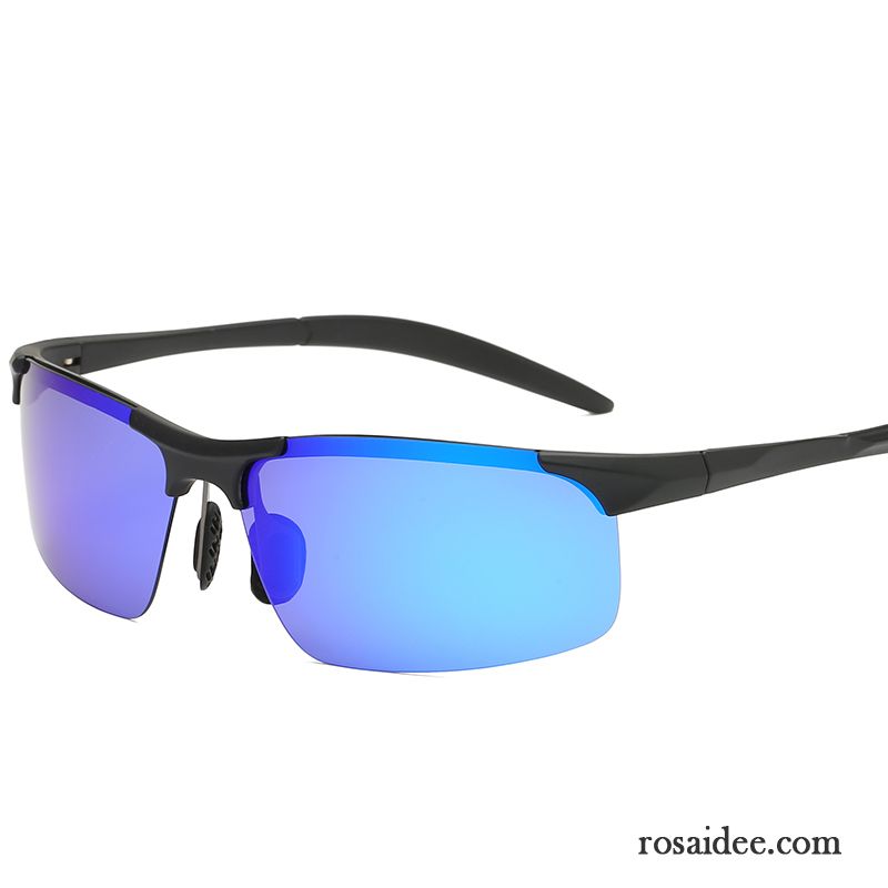 Sonnenbrille Herren Polarisator Reiten Fahren Sonnenbrillen Blau Purpur Lila