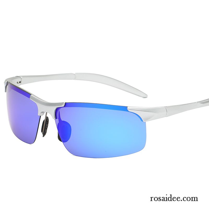 Sonnenbrille Herren Polarisator Reiten Fahren Sonnenbrillen Blau Purpur Lila