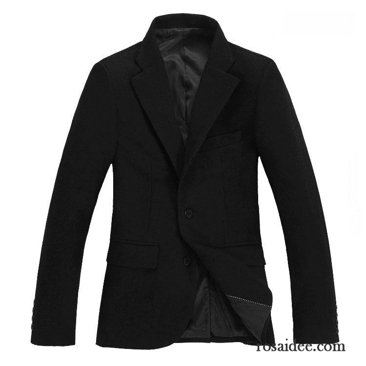 Sportlicher Blazer Herren Anzugjacke Trend Herren Neu Herbst Schlank Wolle Freizeit Feder Anzüg Günstig