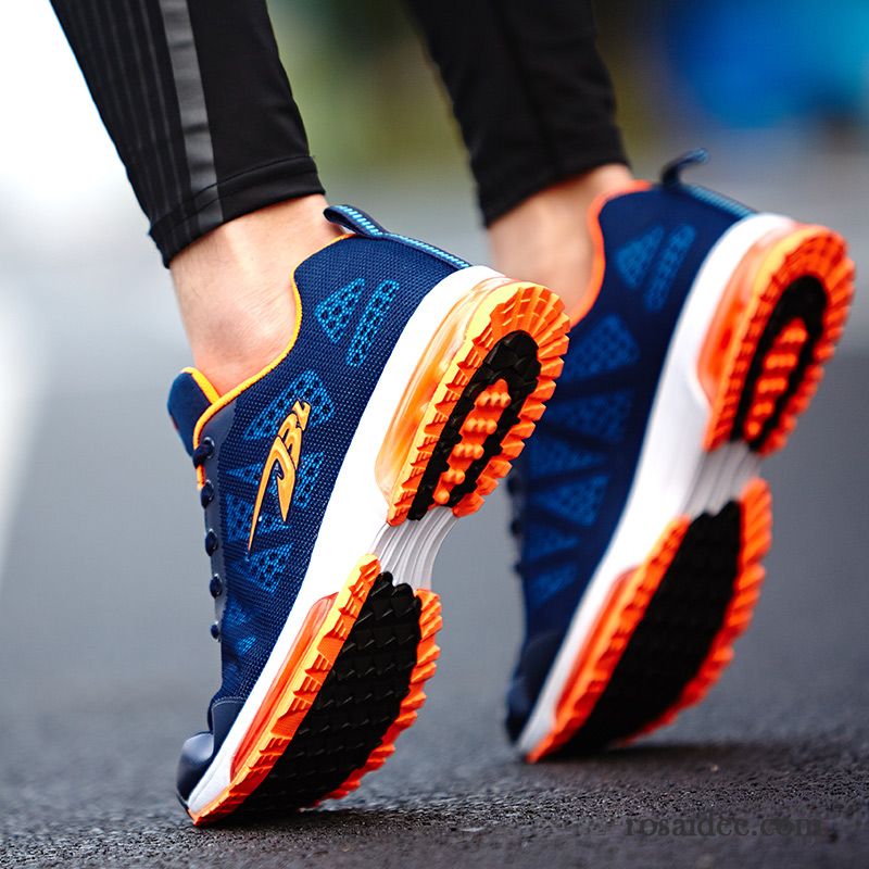 Sportschuhe Günstig Kaufen Licht Laufschuhe Atmungsaktiv Luftkissen Gold Teenager Sommer Fliegenschnur Herren