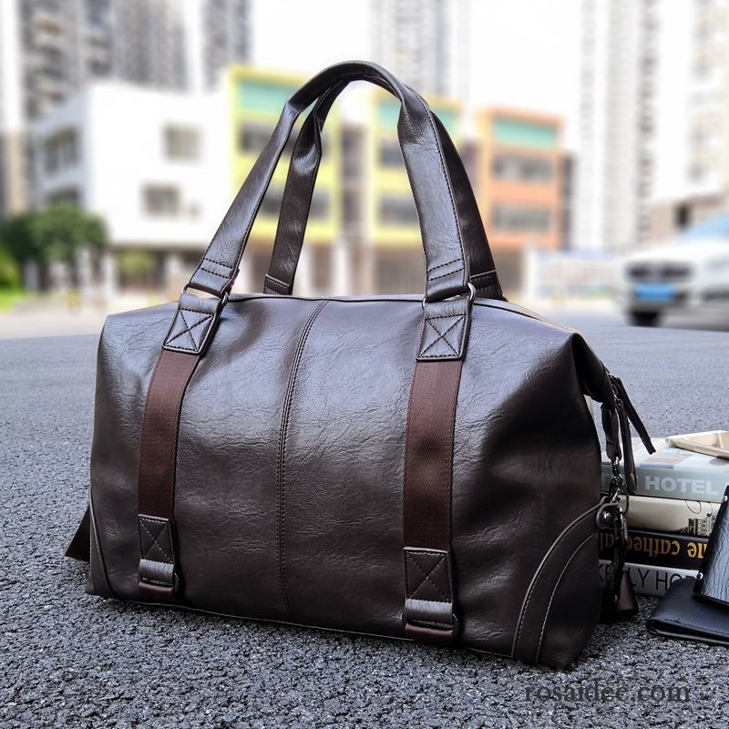 Sporttaschen Herren Messenger-tasche Reise Hohe Kapazität Handtaschen Fitness Schwarz