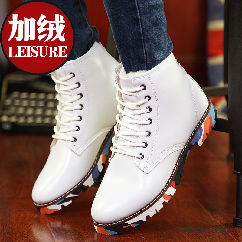 Straßenschuhe Herren Teenager Herbst Trend Mode Martin Stiehlt Schuhe Herren England Kaufen