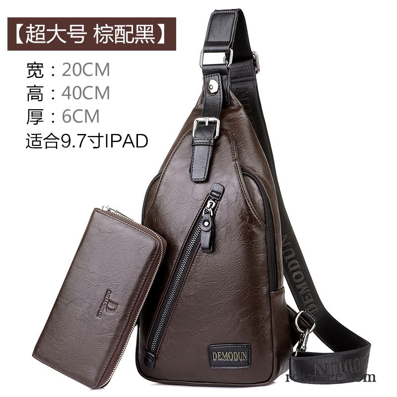 Stylische Herrentaschen Freizeit Rucksäck Schultertaschen Mode Messenger-tasche Trend Herren Draussen Billig