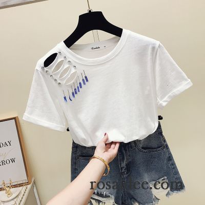 T-shirts Damen Allgleiches Mode Lose Sommer Neu Trend Grün