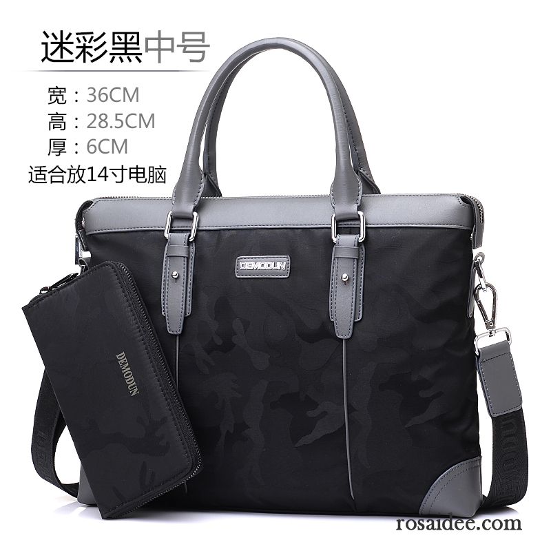 Tasche Für Mode Herren Geschäft Handtaschen Kreuzung Laptoptasche Herren Freizeit Schultertaschen Aktentasche Billig