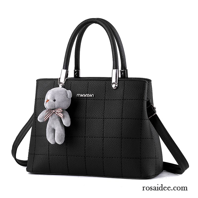 Tasche Schwarz Damen Mittleren Alters Taschen Schultertaschen Mode Freizeit Mama Das Neue Messenger-tasche Günstig