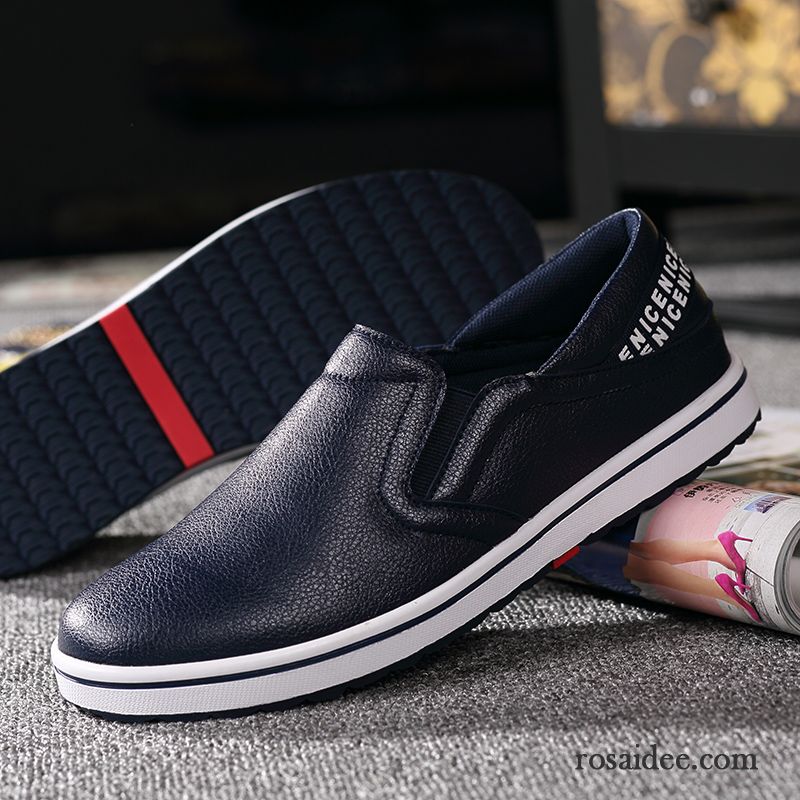 Trekking Halbschuhe Herren Herren Herbst England Halbschuhe Slip-on Atmungsaktiv Faul Skaterschuhe Sommer Trend Casual Kaufen