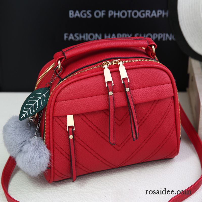 Umhängetasche Damen Mode Das Neue Taschen Winter Schultertaschen Herbst Quaste Einfach Handtaschen Verkaufen