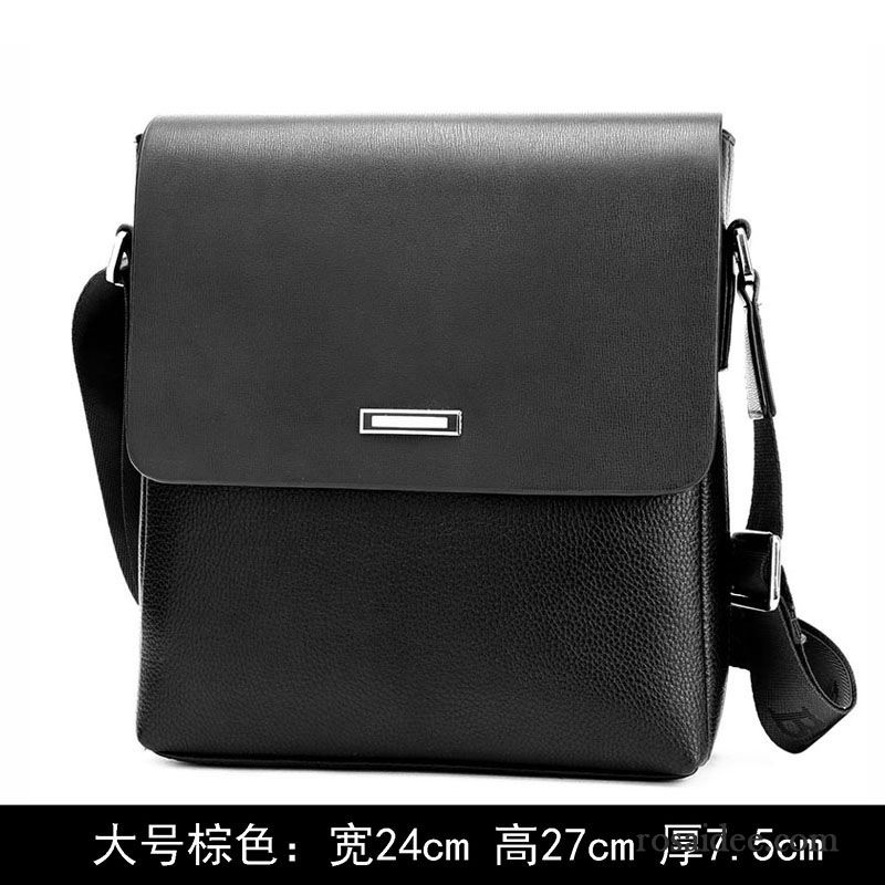 Umhängetasche Herren Canvas Herren Geschäft Taschen Leder Vertikaler Schnitt Rucksäck Freizeit Messenger-tasche Schultertaschen