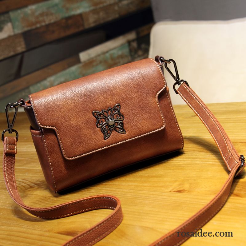 Umhängetaschen Damen Allgleiches Schultertaschen Sommer Retro Messenger-tasche Purpur Lila