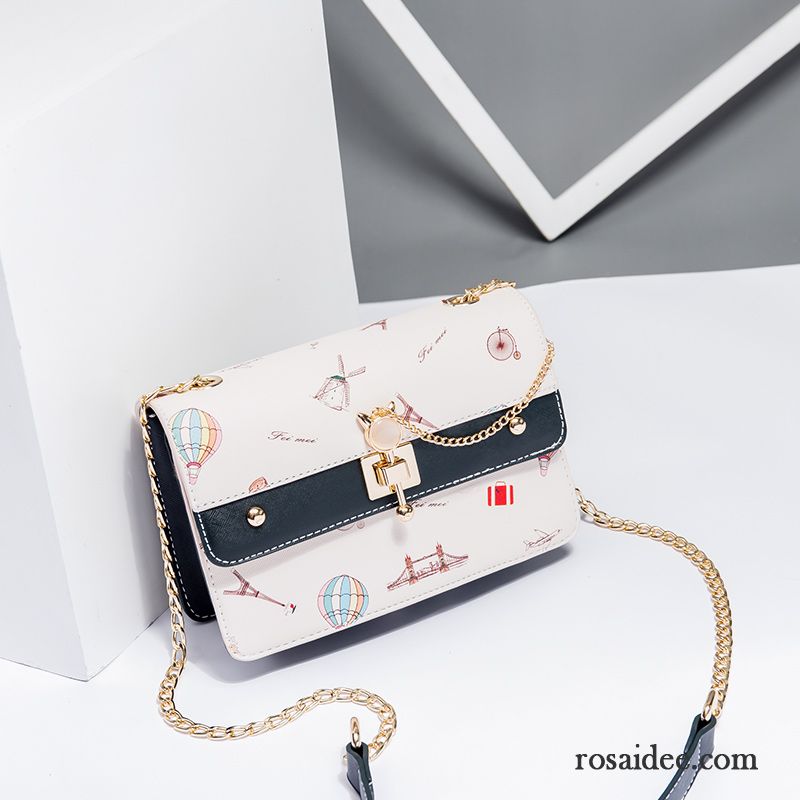 Umhängetaschen Damen Sommer Allgleiches Das Neue Schüler Messenger-tasche Kette Rosa