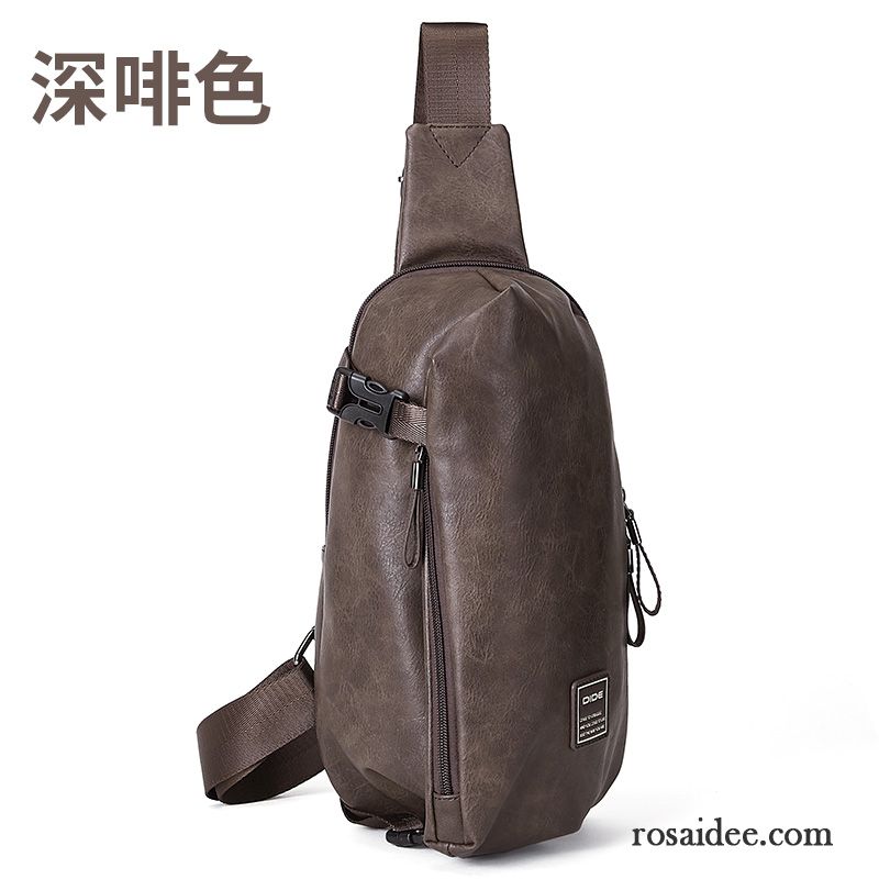 Umhängetaschen Herren Das Neue Rucksäck Mode Freizeit Einkaufen Messenger-tasche Dunkel