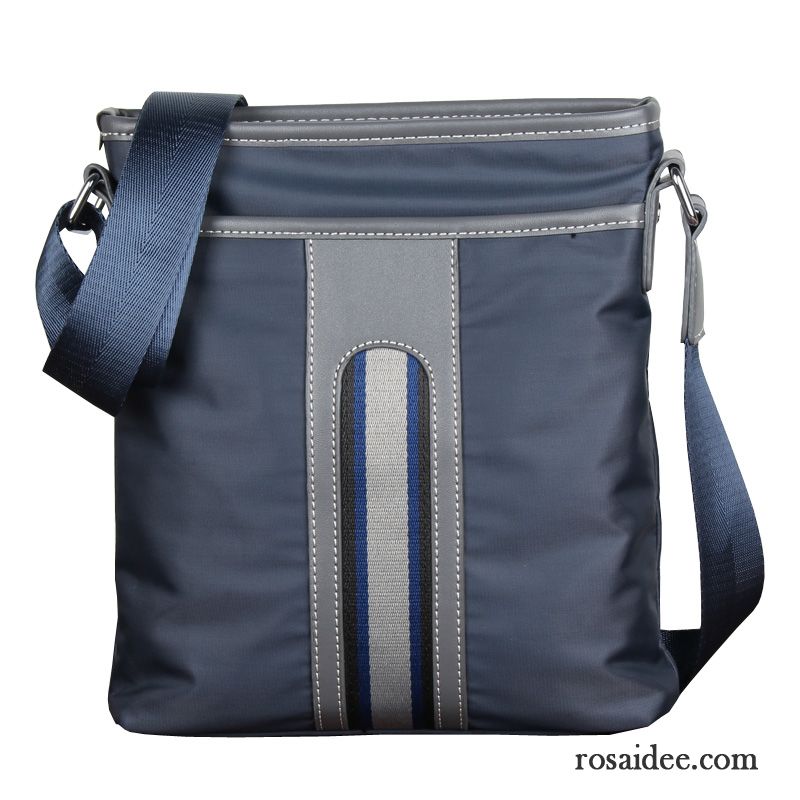 Umhängetaschen Herren Oxford-tuch Nylon Geschäft Freizeit Schultertaschen Messenger-tasche Blau