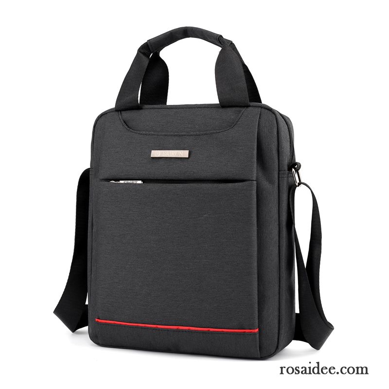 Umhängetaschen Herren Rucksäck Freizeit Aktentasche Schultertaschen Messenger-tasche Oxford-tuch Grau