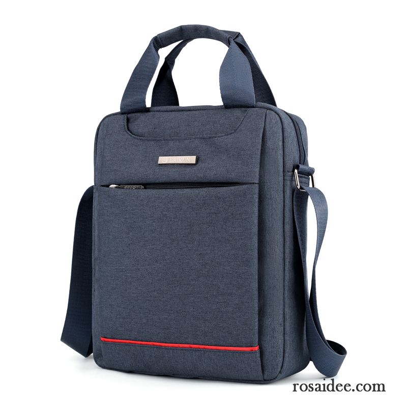 Umhängetaschen Herren Rucksäck Freizeit Aktentasche Schultertaschen Messenger-tasche Oxford-tuch Grau