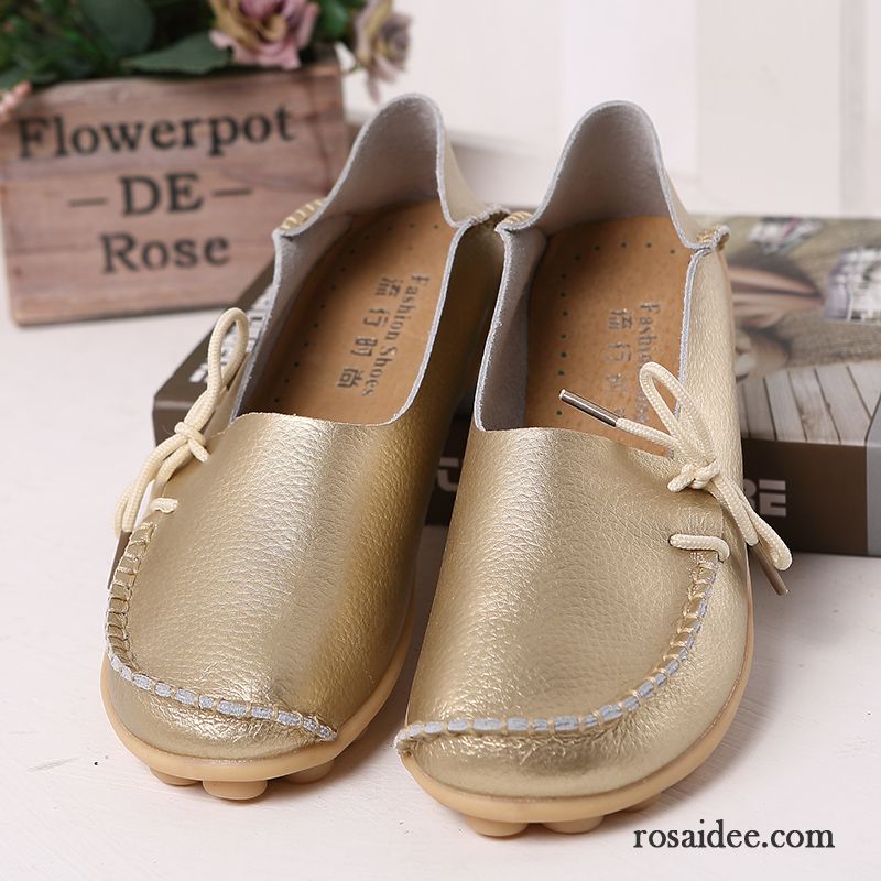 Weinrote Schuhe Damen Halbschuhe Blau Gemütlich Weiche Sohle Damen Große Größe Echtleder Kaufen