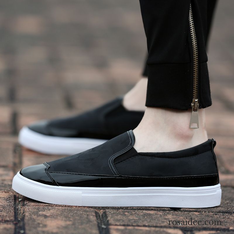 Schuhe Herren Sommer Weiß Herbst Casual Espadrille Slip-on Trend Schuhe Herren Halbschuhe Faul Schwarz Kaufen