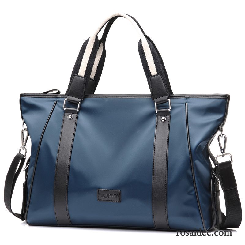 Aktentasche Herren Mode Canvastasche Herren Oxford-tuch Freizeit Mode Handtaschen Kreuzung Laptoptasche Messenger-tasche Billig