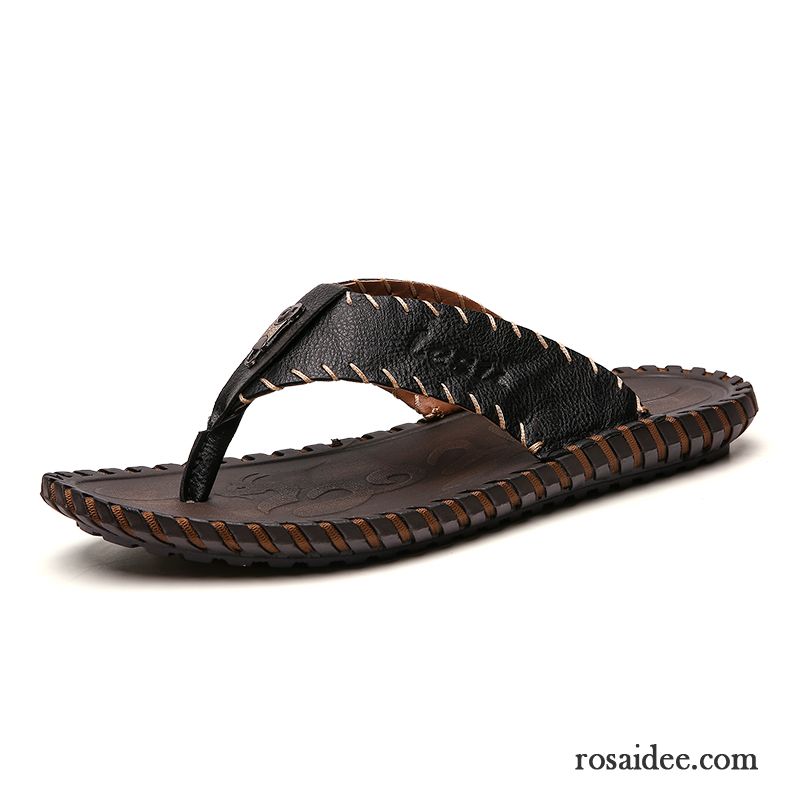 Flip Flops Herren Pantolette Trend Persönlichkeit Sommer Neue Sandalen Schwarz