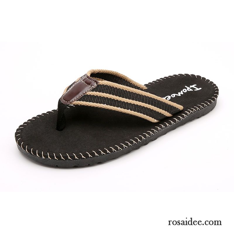 Gute Hausschuhe Herren Neue Schuhe England Atmungsaktiv Tragen Trend Strand Pantolette Sommer Sandalen Herren Schüler Rutschsicher