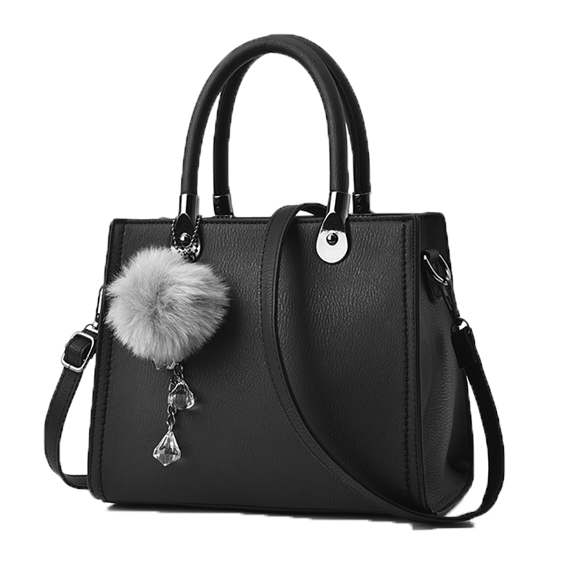 Handtaschen Damen Allgleiches Persönlichkeit Mode Das Neue Messenger-tasche Schwarz