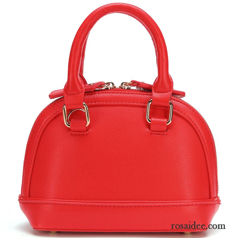 Handtaschen Damen Einfach Schalenpaket Sommer Das Neue Messenger-tasche Mode Rot