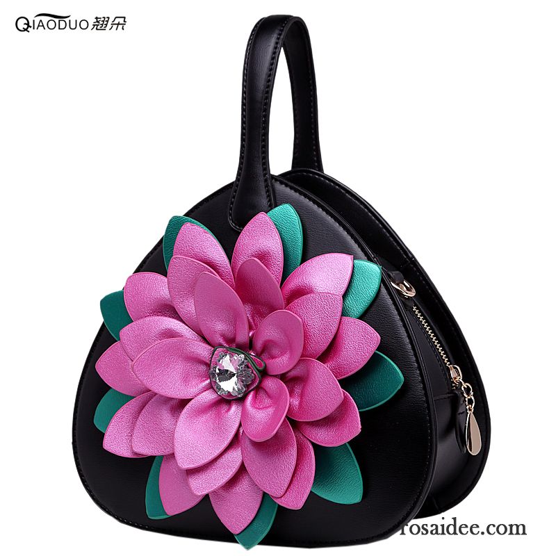 Handtaschen Damen Frühling Blumen Das Neue Schwarz