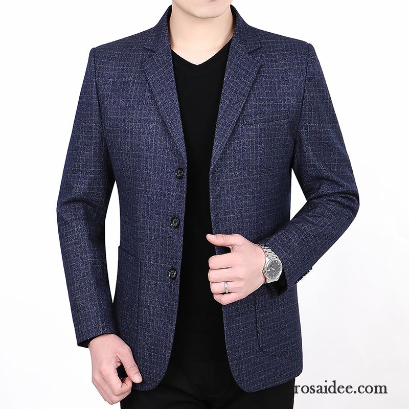 Herren Blazer Kaufen Anzugjacke Freizeit Feder Herbst Blau Neu Blazer Herren Anzüg Verkaufen