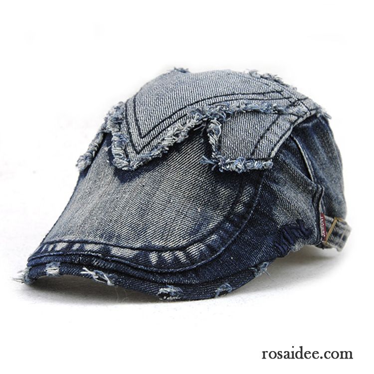 Hüte / Caps Damen Denim Trend Sonne Herren Sonnenschutz Europe Dunkelblau