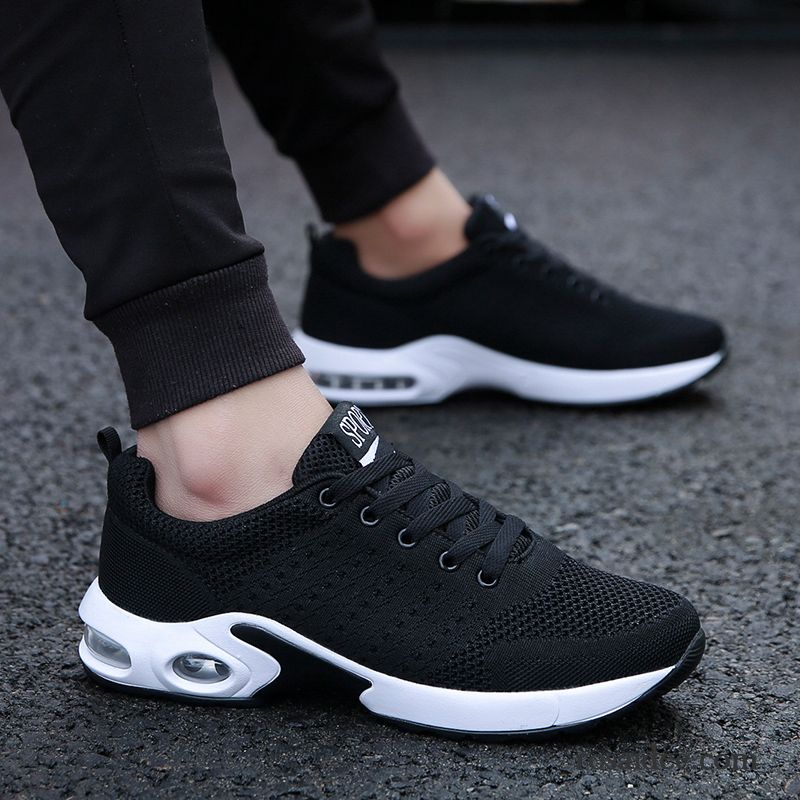 Laufschuhe Herren Schüler Feder Trend Allgleiches Casual Schwarz