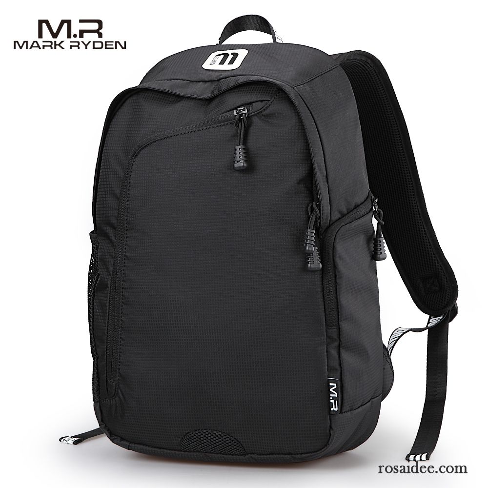 Leder Herren Laptop Reise Herren Schulranzen Rucksäck Mode Schüler Laptoptasche Freizeit Trend Günstig